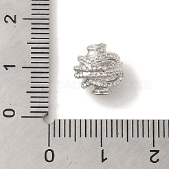 Сплавочные овальные бусины тибетского стиля &nbsp;TIBEB-L007-01P