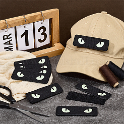 6 шт. светящиеся ленты-липучки из ткани Оксфорд&nbsp;AJEW-PH0007-39A