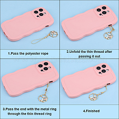 Ремешки из полиэстера&nbsp;FIND-WH0050-40B