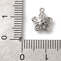 Латунные микро проложить кубического циркония подвески&nbsp;KK-D371-04E-P