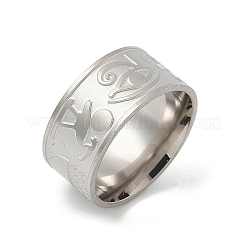 Кольца из нержавеющей стали 304 для женщин&nbsp;LS-RJEW-F195-04P