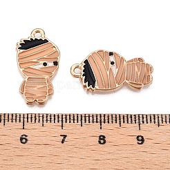 Подвески из эмали и светящегося сплава на тему хэллоуина&nbsp;ENAM-N056-228G