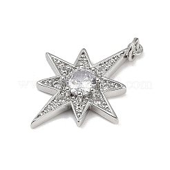 Латунные микро проложить кубического циркония подвески&nbsp;KK-R230-05P