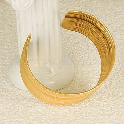 Стильные браслеты-манжеты из нержавеющей стали 304 в стиле хип-хоп для женщин&nbsp;EL2876-2