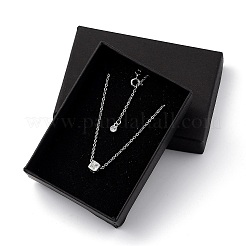 Браслеты с подвесками из латуни с прозрачным кубическим цирконием&nbsp;BJEW-JB05400-02