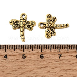 Тибетский стиль стрекоза сплава подвески&nbsp;TIBEP-A718-AG-NR