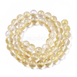 Прозрачный лак окрашенные стекла шарик нити&nbsp;GLAA-N035-03C-B08