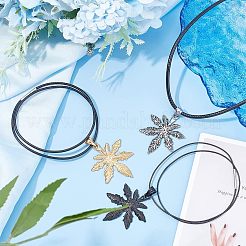 6 шт. 3 стиля корейского вощеного шнура для изготовления ожерелья&nbsp;MAK-UN0001-41A-02