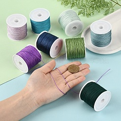 8 рулон 8-х цветных нейлоновых ниток&nbsp;NWIR-YW0001-13