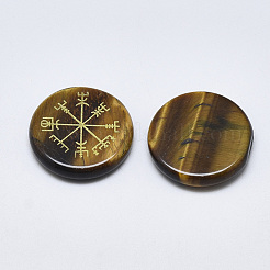 Природных тигровый глаз кабошонов&nbsp;G-T122-39E