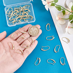 40 шт латунные серьги крючки&nbsp;KK-ME0001-05