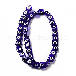 Ручной сглаза бусины бисер нитей&nbsp;LAMP-F026-02C