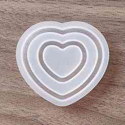 Пищевые силиконовые Молды в форме двойного сердца своими руками&nbsp;LS-SIMO-D001-13