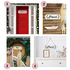 Закрытый и открытый знак&nbsp;HJEW-CN0001-02