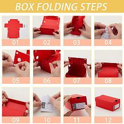 24 шт. складные картонные бумажные упаковочные коробки&nbsp;CON-GA0001-30A