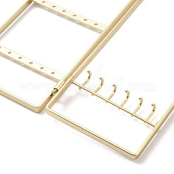 Железные подставки для складных ширм для ювелирных украшений с 2 складными панелями&nbsp;LS-ODIS-F001-02G