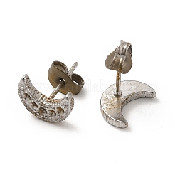 Фурнитура для сережек-гвоздиков из нержавеющей стали марки 304&nbsp;STAS-E180-03P