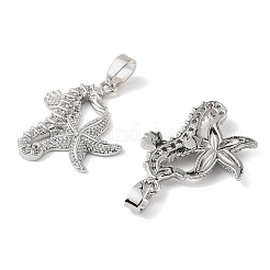 Латунные микро проложить кубического циркония подвески&nbsp;KK-A290-06P