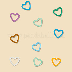 64шт 8-х цветный пластиковый инструмент для вязания&nbsp;DIY-CP0012-74A