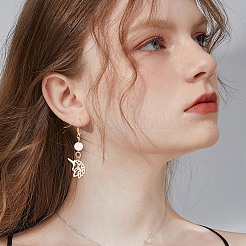 16 шт. 2 подвески из нержавеющей стали 201 и филигранные соединительные элементы&nbsp;STAS-DC0001-55