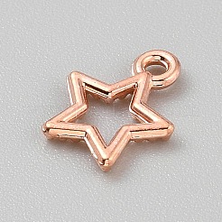 Подвесные подвески из сплава&nbsp;FIND-WH0152-473N-RG