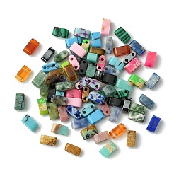 100шт 20 цвета синтетических агатовых бусин&nbsp;G-CJ0001-77