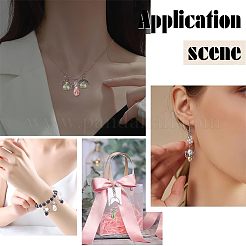 60 шт. 5 подвески из гальванического стекла&nbsp;FIND-CA0004-19