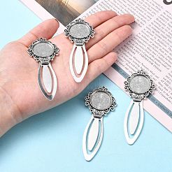 Тибетском стиле сеттинги закладки кабошон&nbsp;X-TIBE-S157-AS-NR