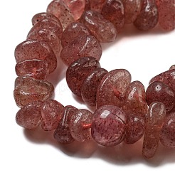 Природного кварца клубники нитей бисера&nbsp;LS-G-G841-B14