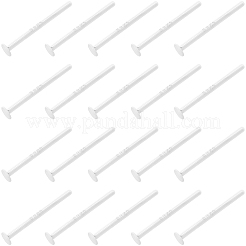 10 пара 925 плоских сережек-гвоздиков из стерлингового серебра&nbsp;STER-BBC0009-02