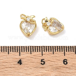 Латунные микро проложить кубического циркония подвески&nbsp;KK-A291-10G-03