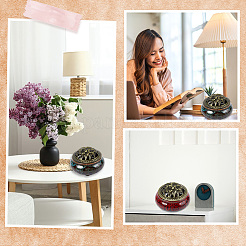 2шт 2-х цветный керамический держатель для благовоний&nbsp;DJEW-GF0001-78