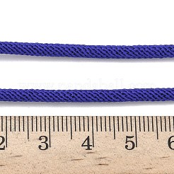 Изготовление ожерелий из нейлонового шнура милан толщиной 3 мм&nbsp;NJEW-H084-01G-30