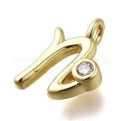 Латунные микро проложить кубического циркония подвески&nbsp;KK-B132-12G-N