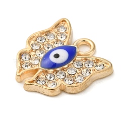 Подвески из сплава эмали и стразов&nbsp;X1-ENAM-U003-02G-03