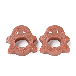 Кабошоны из непрозрачной смолы на Хэллоуин&nbsp;LS-RESI-G038-03A