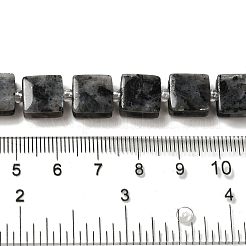 Натуральные нити бус из ларвикита G-L596-A16-01