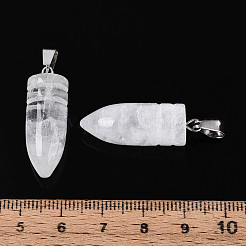 Природного кварца хрустальных подвесок&nbsp;G-N349-16P-09