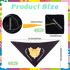 Комплект одежды из полиэстера&nbsp;AJEW-CN0004-64B