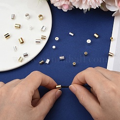 30 шт. 3 стиля наконечников для шнура из нержавеющей стали 201&nbsp;STAS-YW0002-98