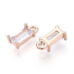 5 шт. Прозрачные стеклянные подвески&nbsp;GLAA-YW0004-40A