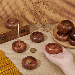 12шт деревянный держатель для благовоний&nbsp;AJEW-WA0001-30