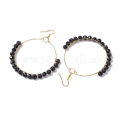 Болтающие серьги из стекла&nbsp;EJEW-JE05817-01