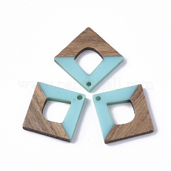 Подвески из смолы и ореха&nbsp;RESI-S358-28