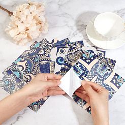 ПВХ кухня маслостойкая водонепроницаемая наклейка&nbsp;DIY-WH0204-66