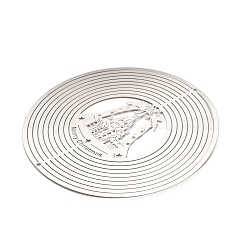 Подвески/звенья из нержавеющей стали со словом «Счастливого Рождества» 201&nbsp;STAS-D386-05A-P