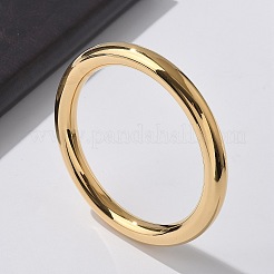 Простые браслеты из нержавеющей стали 304 для женщин&nbsp;BJEW-S161-10G