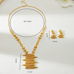 Комплекты серег и ожерелий из геометрического сплава в ближневосточном стиле для женщин&nbsp;JS5535