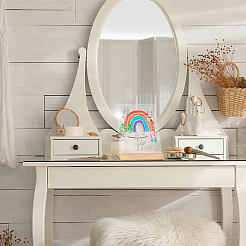 Прозрачные акриловые подставки для сережек с наклоном назад&nbsp;EDIS-WH0035-20B-02