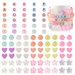 Светящиеся прозрачные акриловые бусины&nbsp;LACR-TA0001-02